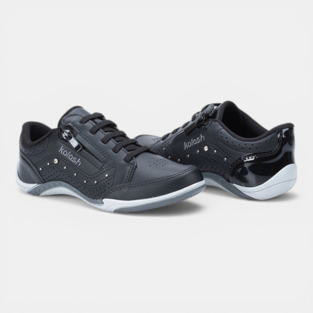 Tênis Kolosh Casual Feminino Preto 7