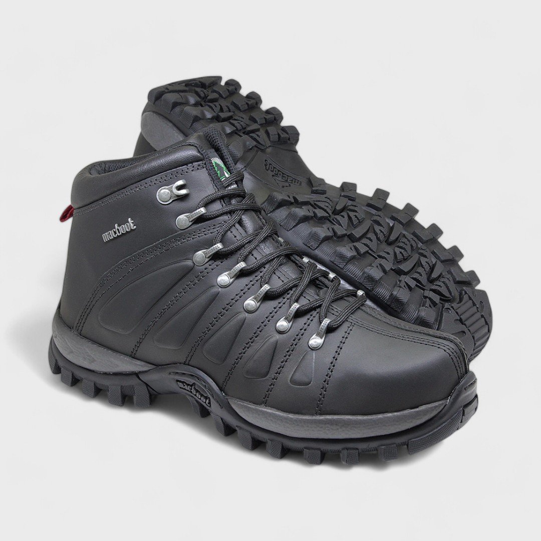 Bota Adventure Cano Alto Macboot Uirapuru 06 Preto 2