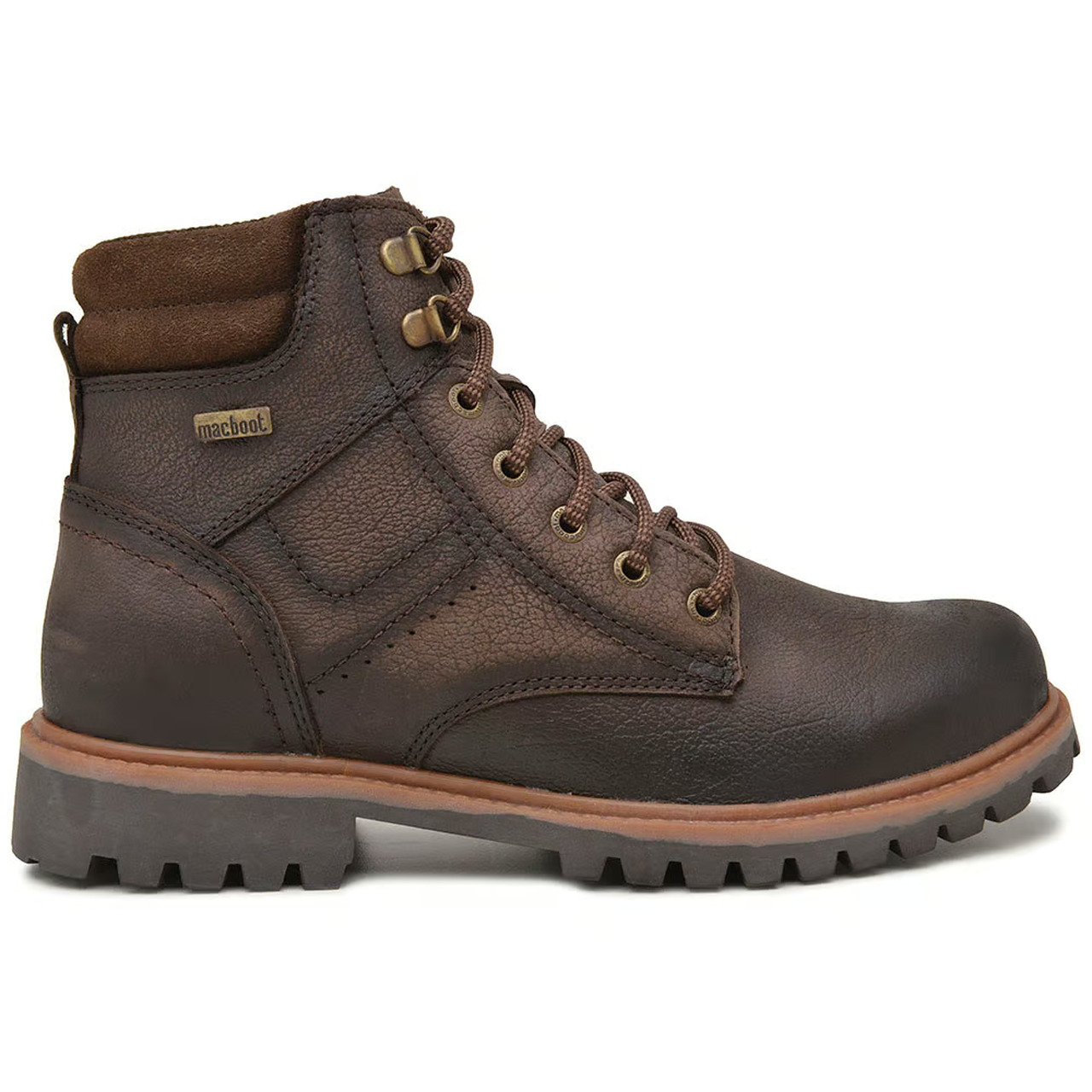 Coturno Macboot Tarma-02 Masculino Couro Marrom 1