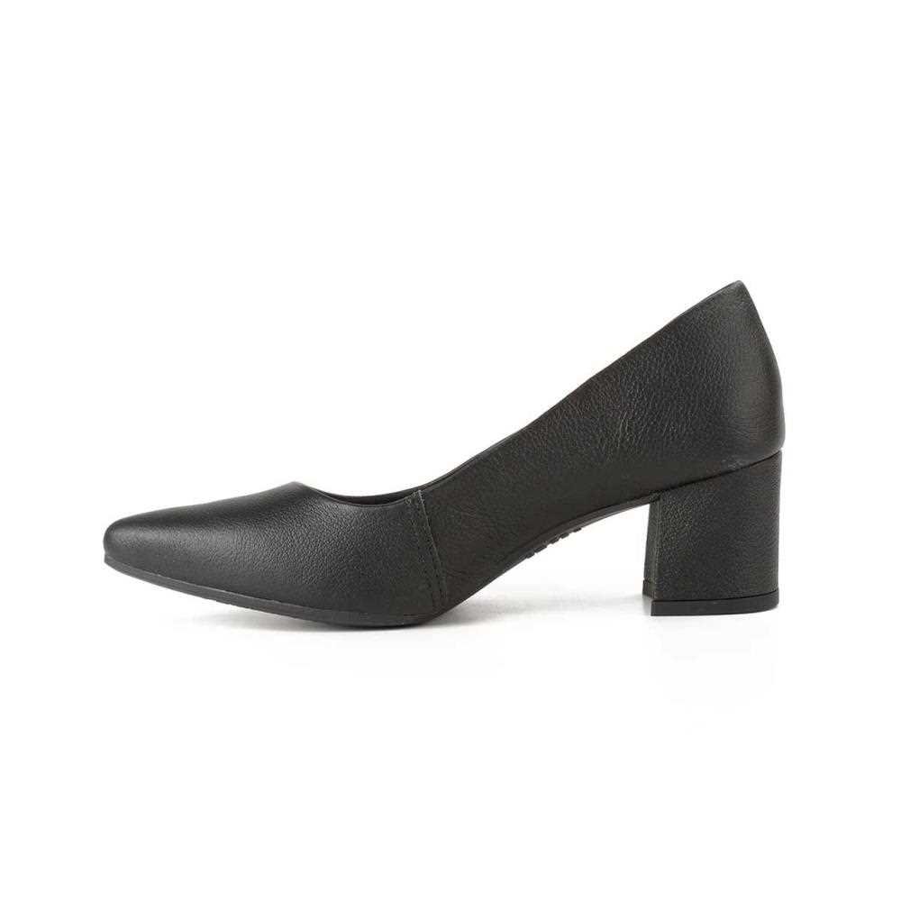 Sapato Scarpin Dakota Feminino Couro Preto 4