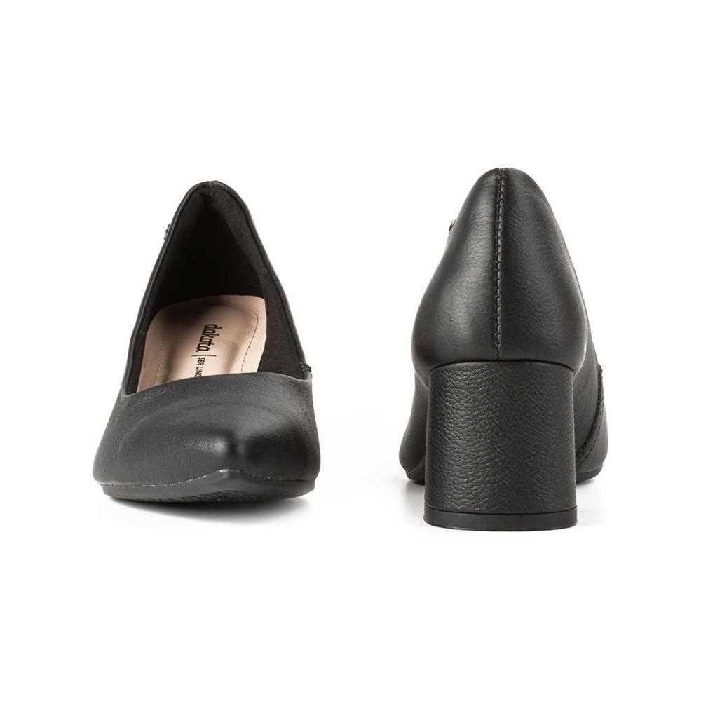 Sapato Scarpin Dakota Feminino Couro Preto 5
