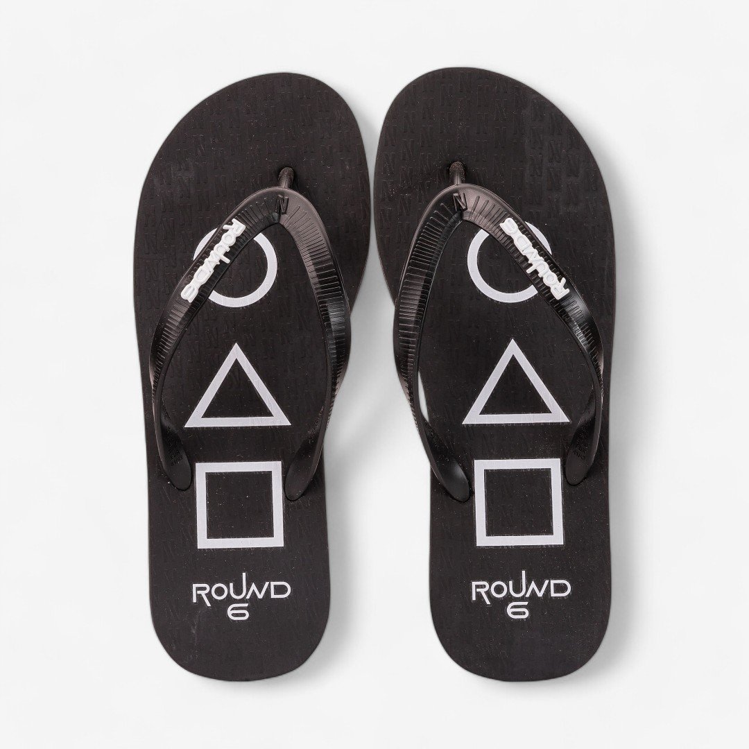 Chinelo Netflix Round 6 Soldiers Preto 2