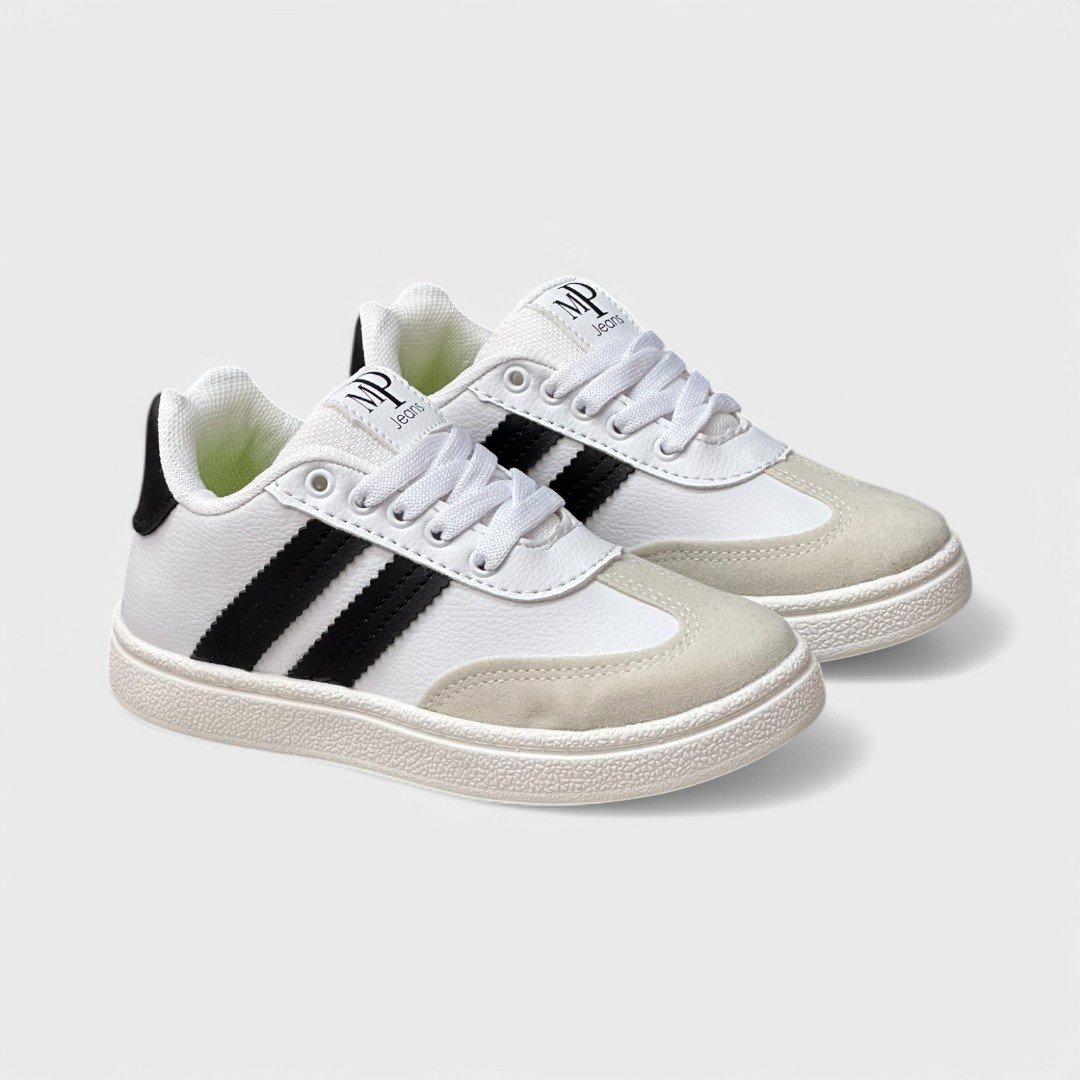 Tênis Mini Pé Casual Infantil Branco 2