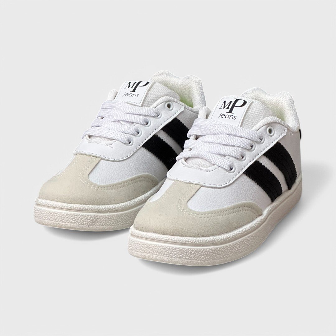 Tênis Mini Pé Casual Infantil Branco 3