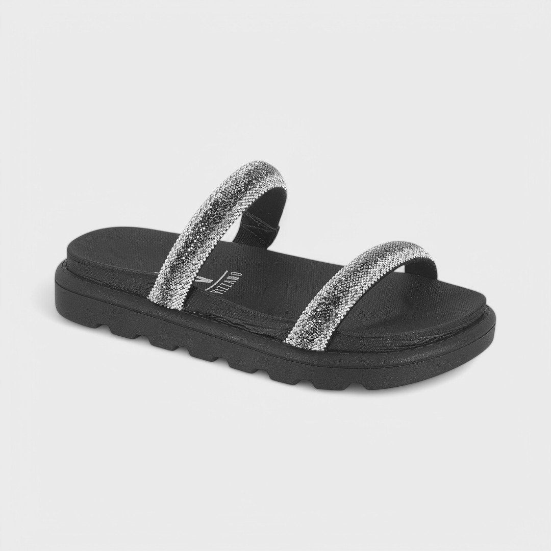 Chinelo Vizzano Slide Feminino 6459.110 Preto 2