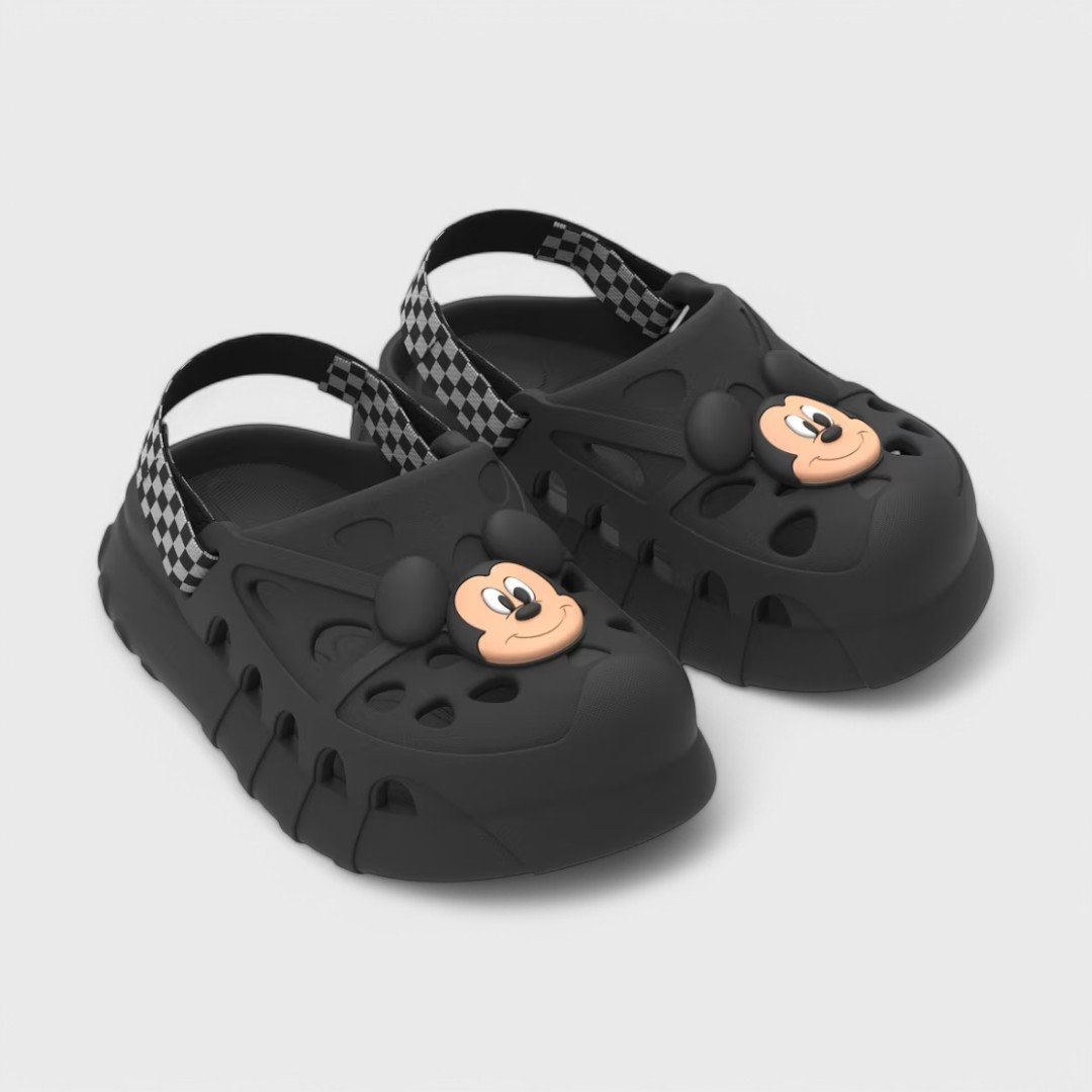 Babuche Baby Disney Grendene Kids Preto 2