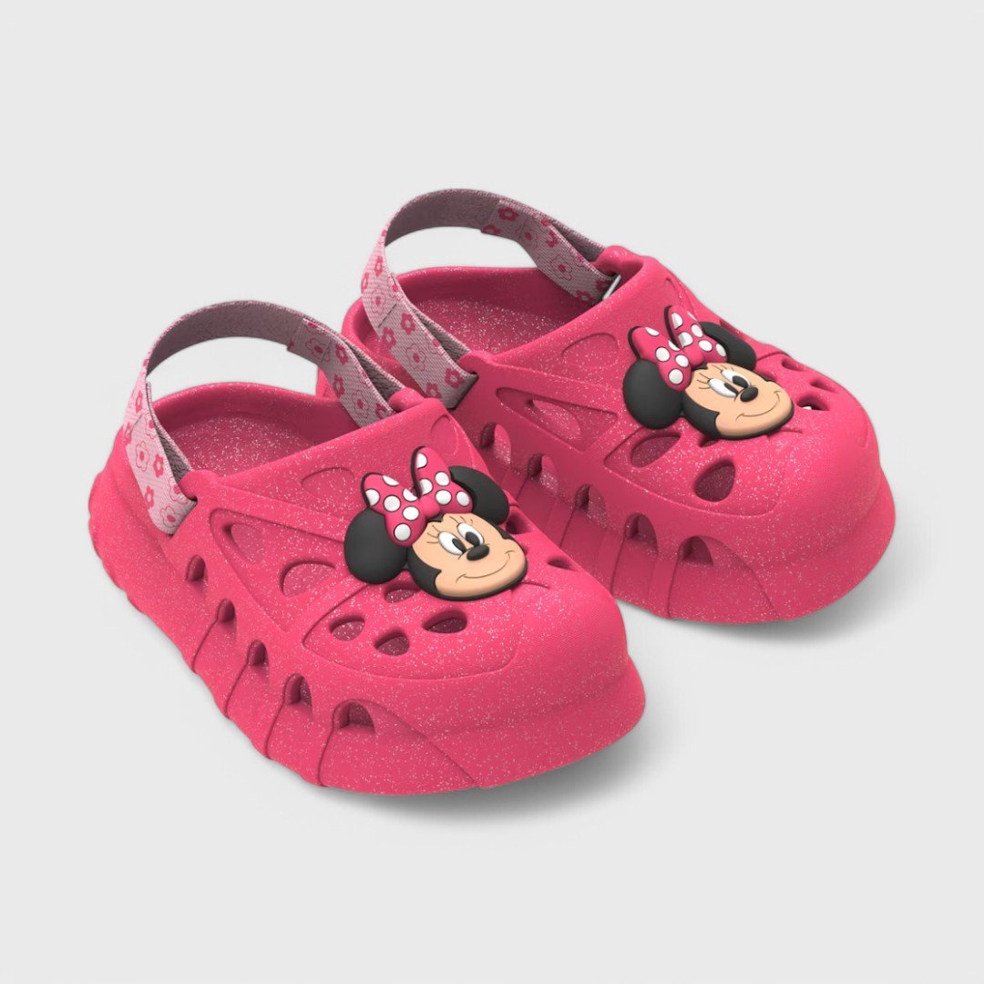 Babuche Baby Disney Grendene Kids Rosa 2
