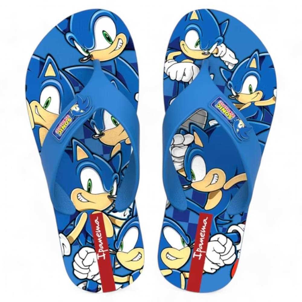 Chinelo Ipanema Sonic Play Masculino Infantil Azul/Vermelho 2