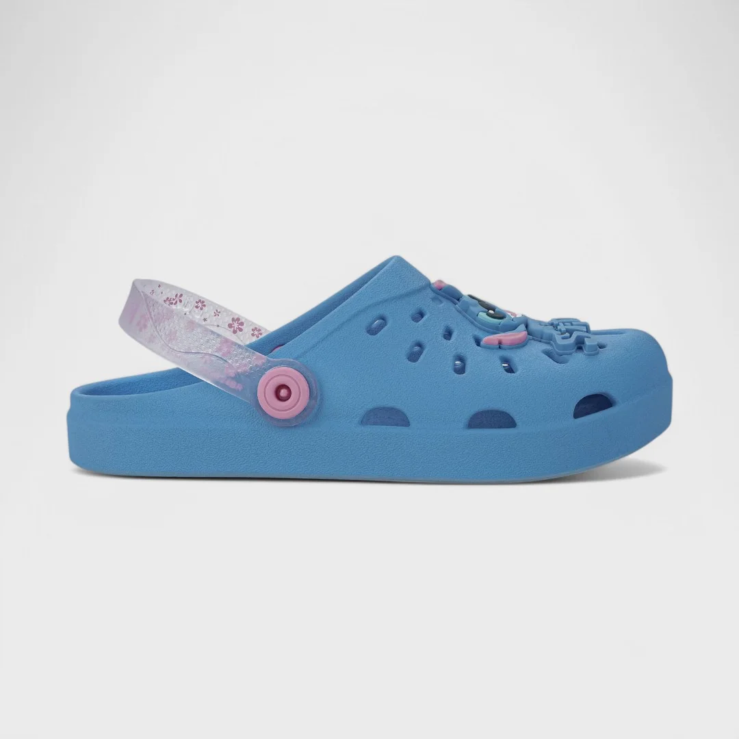 Babuche Disney Urban Stitch Grendene Kids Azul 3