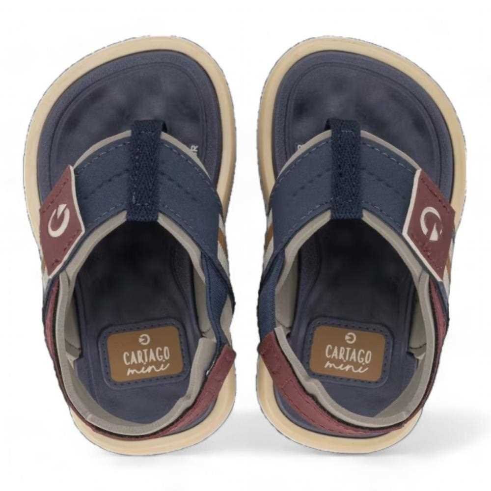 Chinelo Cartago de Dedo de Bebê Bege Mini II Bege 2