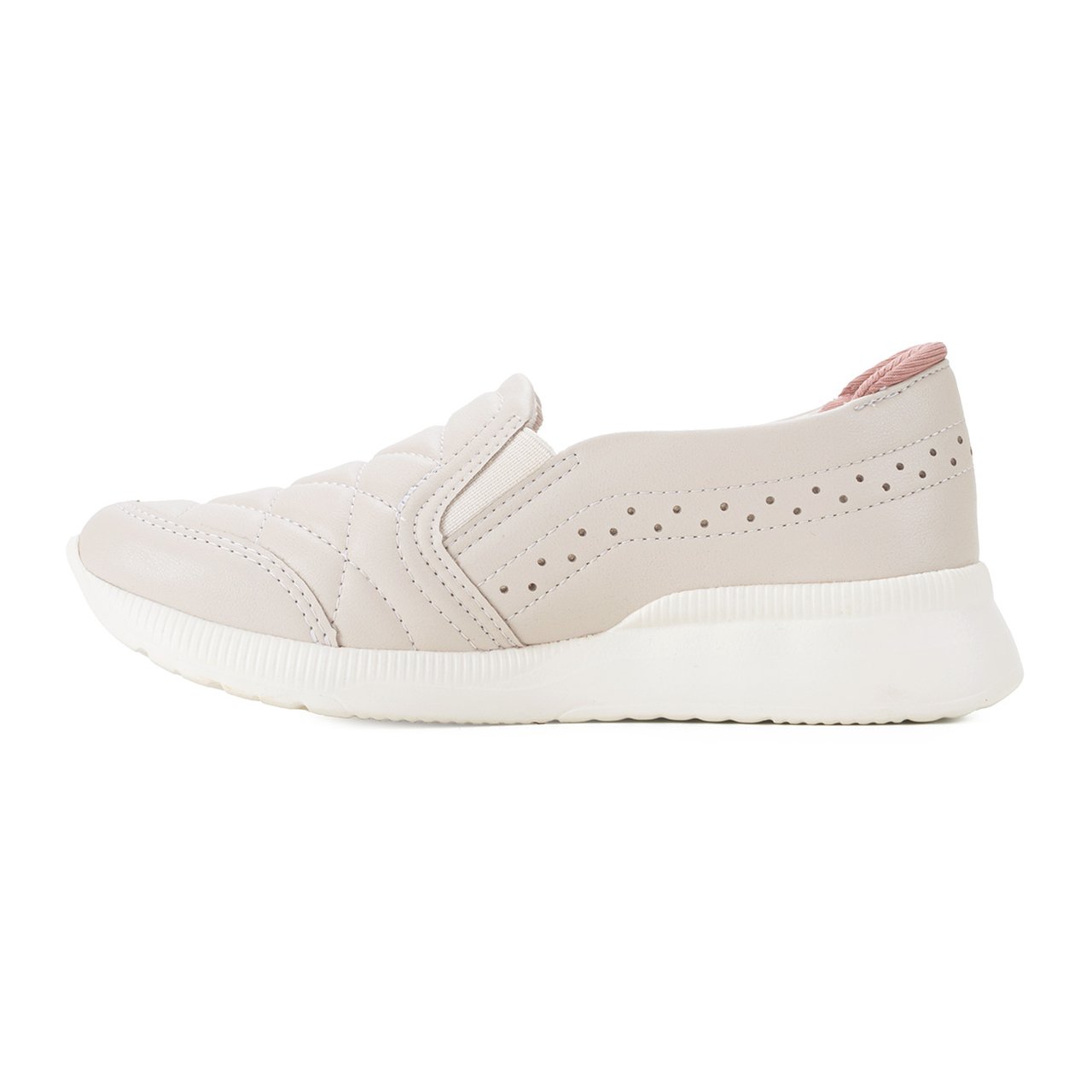 Tênis Kolosh Slip On Casual Feminino Branco 4