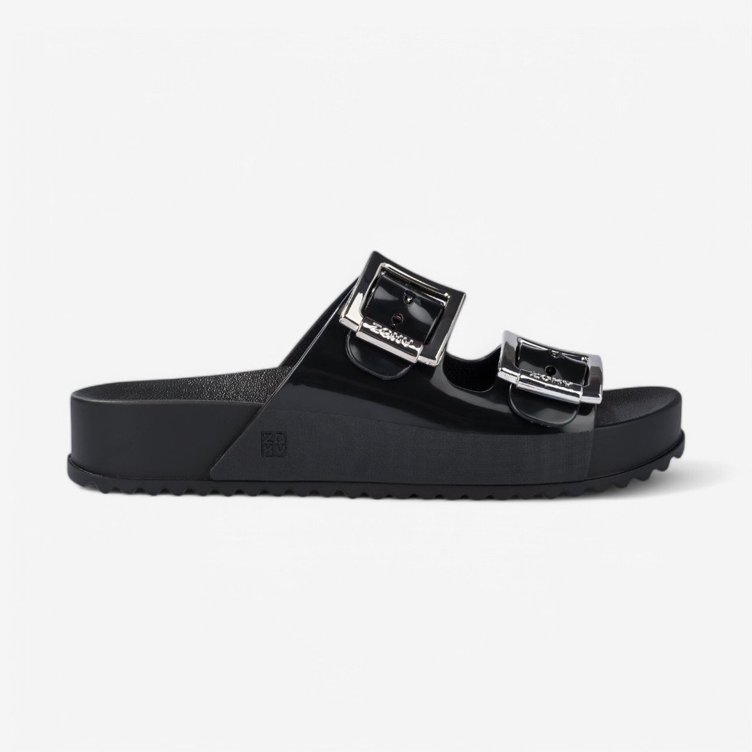 Chinelo Zaxy Partner III Feminino Preto 1