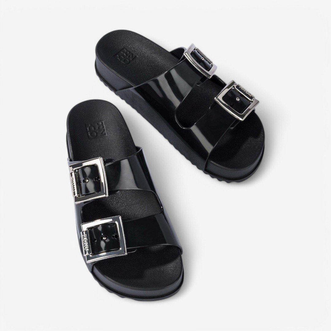 Chinelo Zaxy Partner III Feminino Preto 2