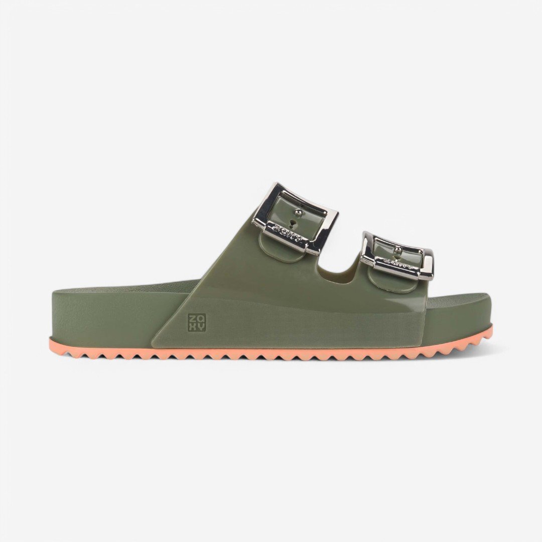 Chinelo Zaxy Partner III Feminino Verde 1