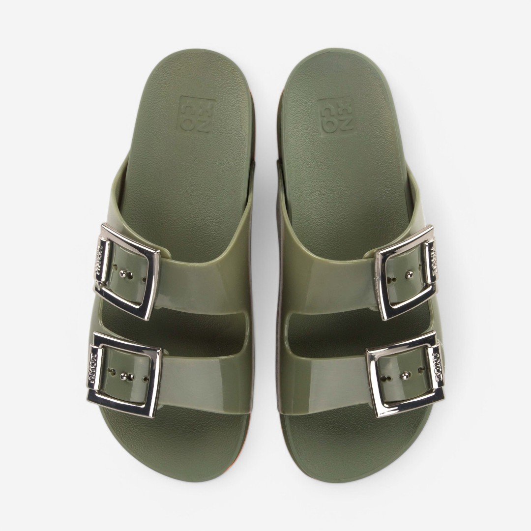 Chinelo Zaxy Partner III Feminino Verde 4
