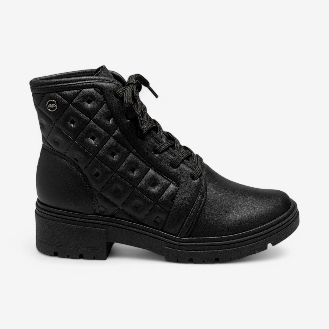 Bota Coturno Dakota Feminina Preto 3