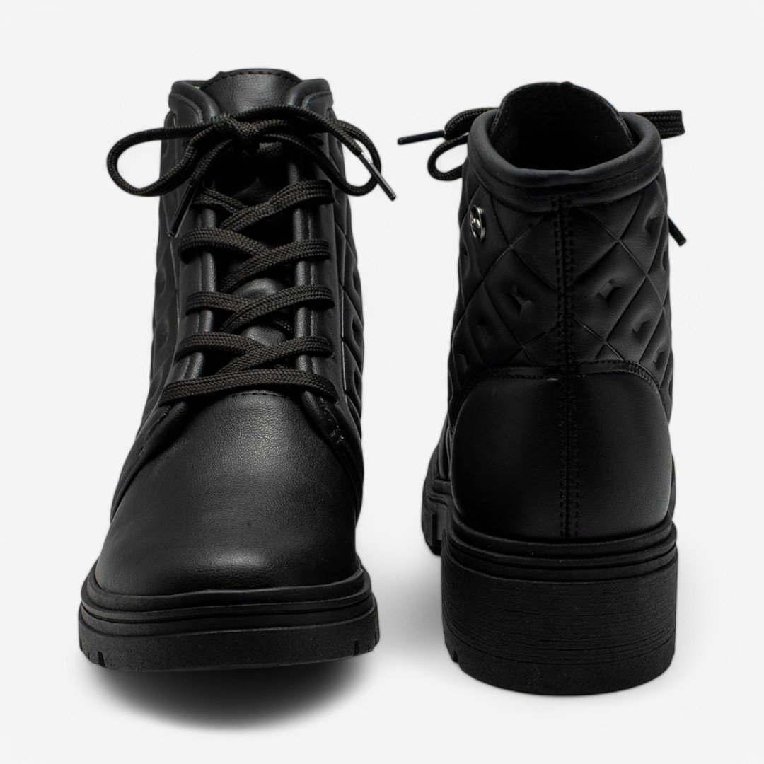 Bota Coturno Dakota Feminina Preto 5