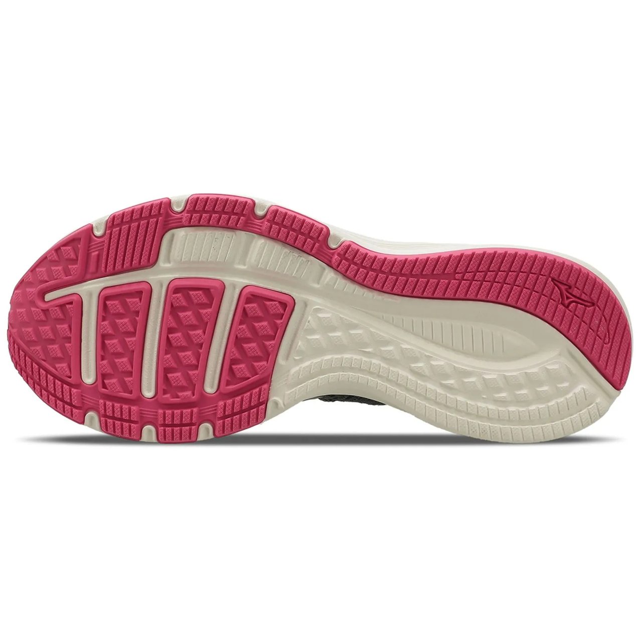 Tênis de Corrida Feminino Mizuno Cool Ride 3 Chumbo/Pink 3