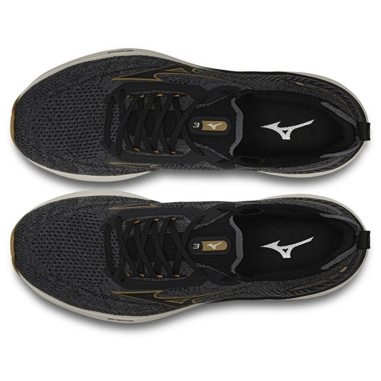 Tênis de Corrida Masculino Mizuno Cool Ride 3 Preto 5