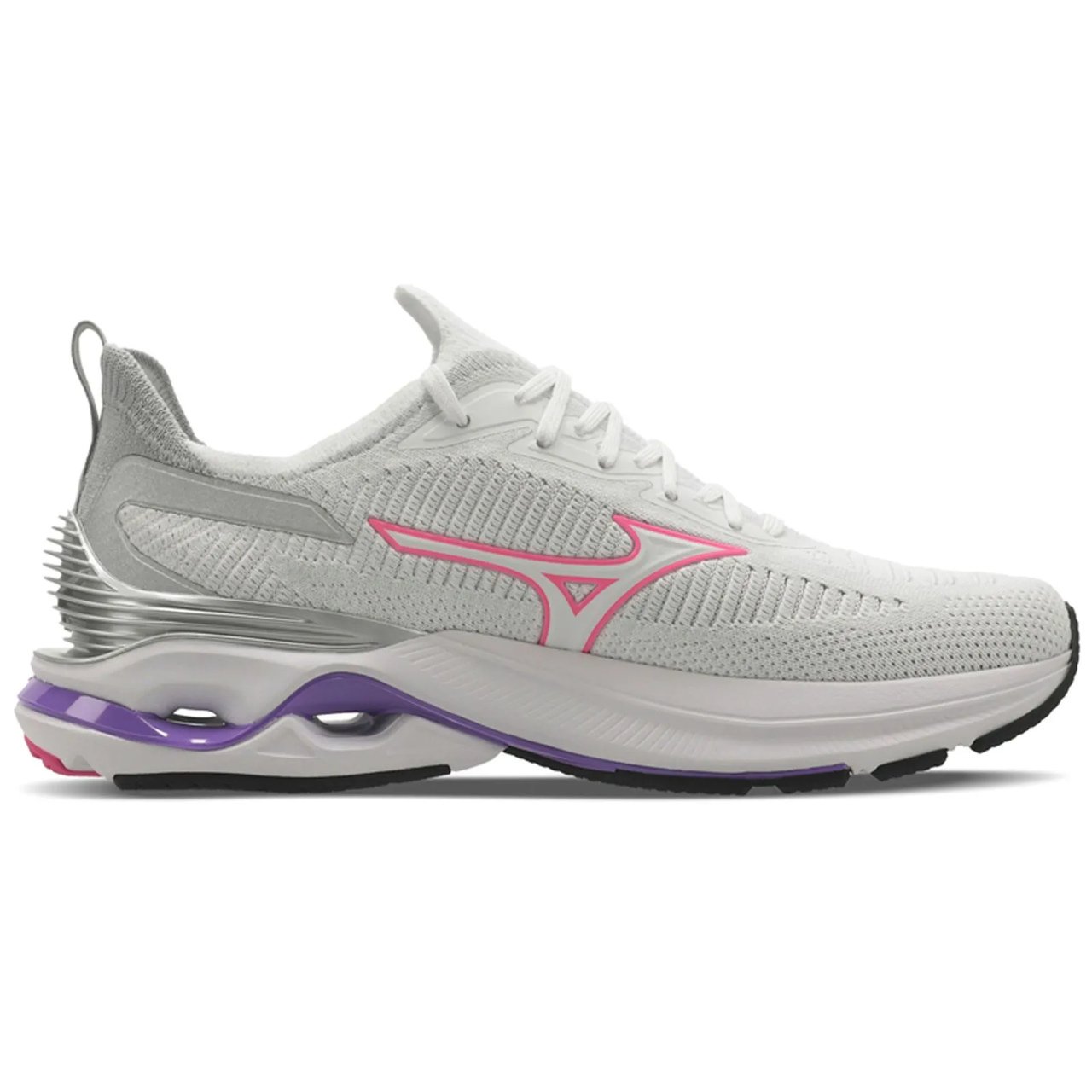 Tênis de Corrida Feminino Mizuno Wave Mirai 7 Branco 2