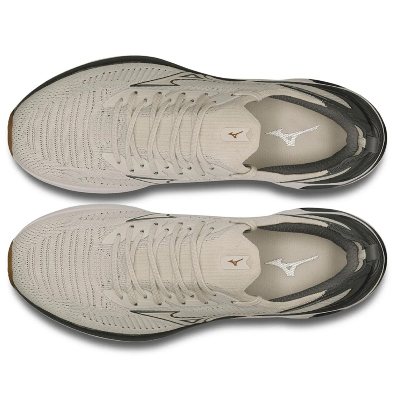 Tênis de Corrida Masculino Mizuno Wave Mirai 7 Bege 5