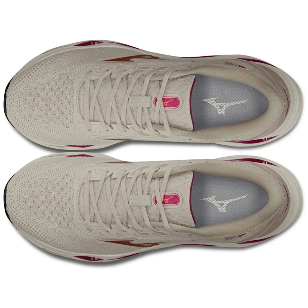 Tênis de Corrida Feminino Mizuno Wave Legend 4 Bege 5