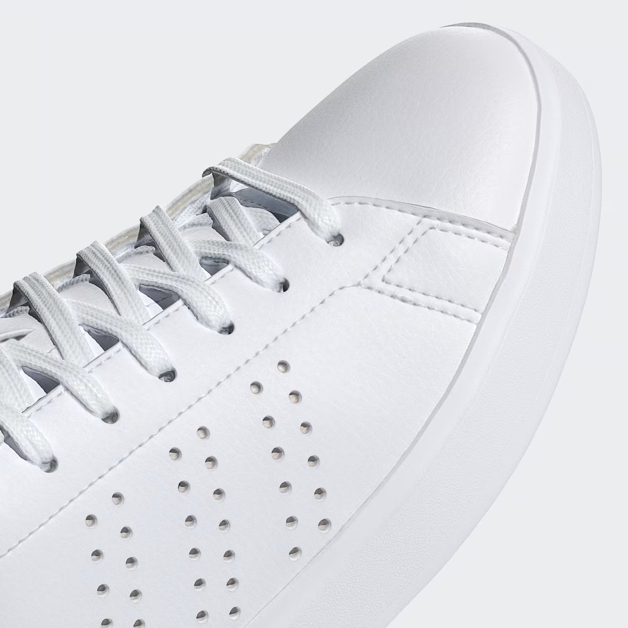Tênis Adidas Advantage 2.0 Branco/Rosa 8
