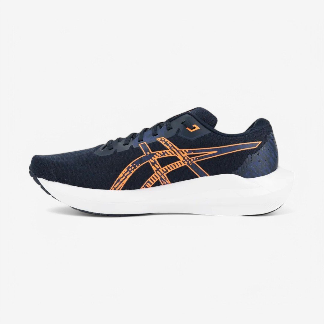 Tênis Asics Gel-Shogun 7 Masculino Marinho/Laranja 6