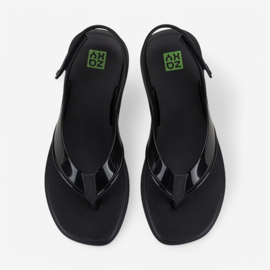 Sandália Plataforma Zaxy Blink Preto 3