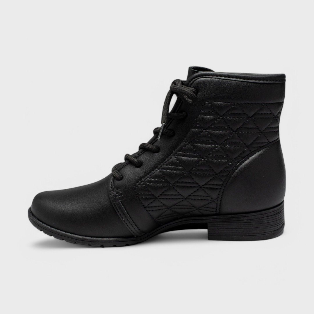 Bota Coturno Dakota Feminino Preto 4