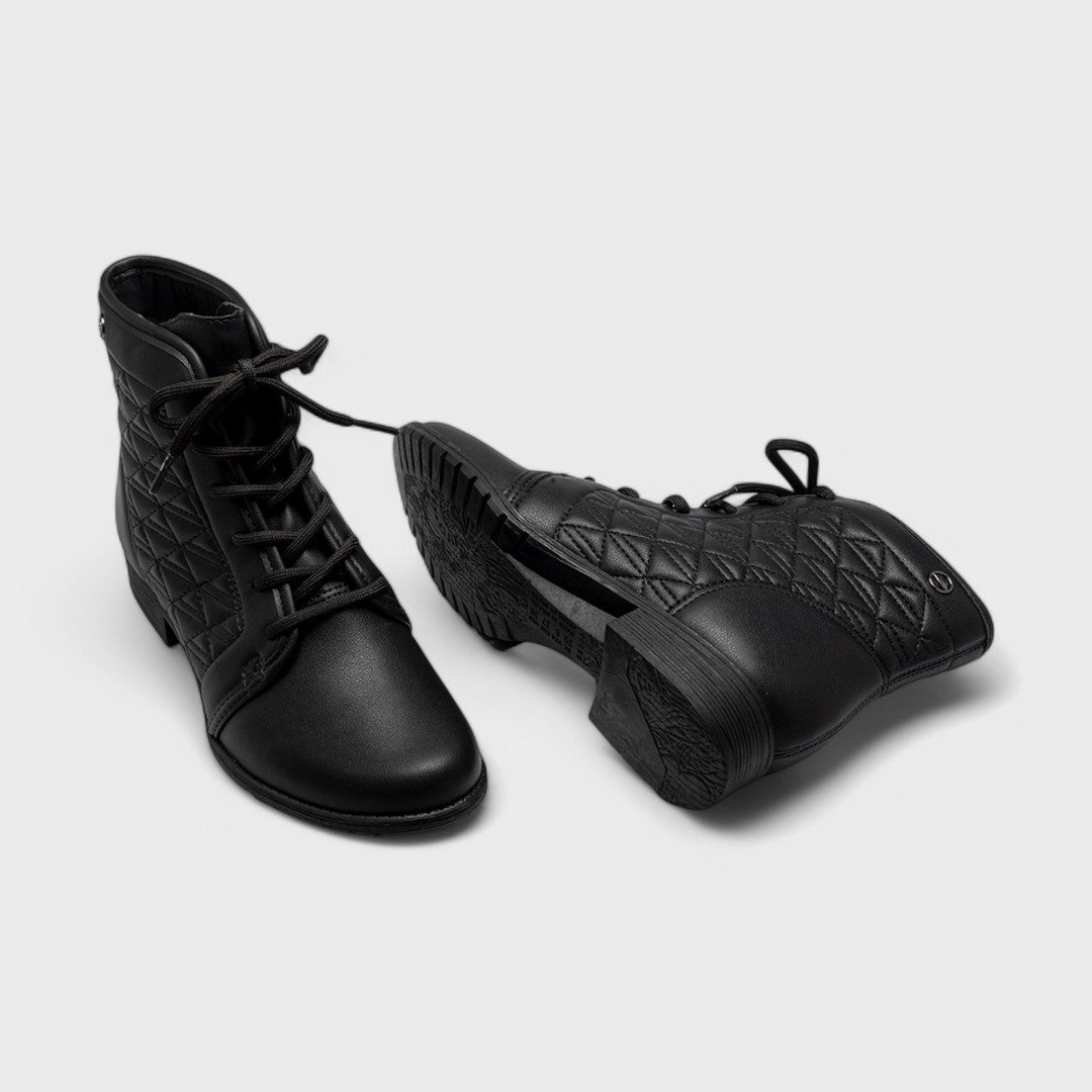 Bota Coturno Dakota Feminino Preto 6