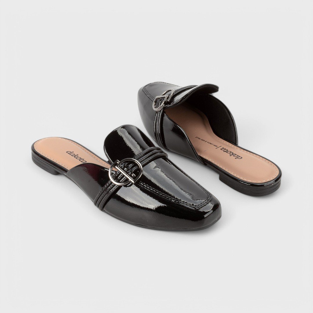 Tamanco Mule Dakota Feminino Preto 2
