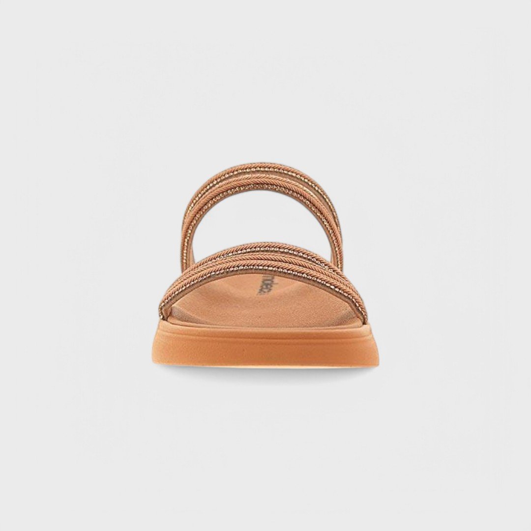 Papete Moleca Feminina Ouro Rosado/Nude 4