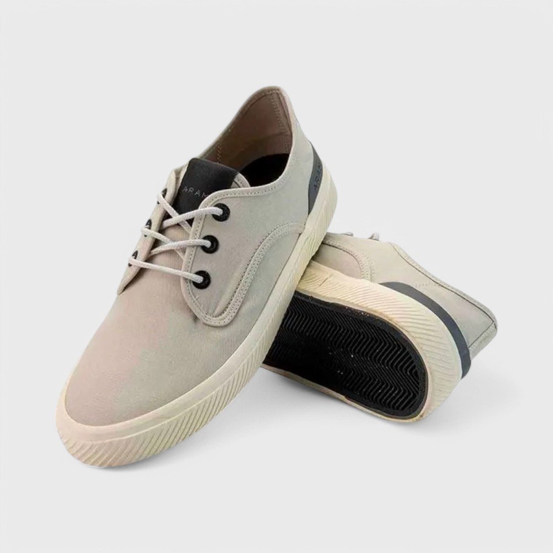 Tênis Aramis Daily Dock Canvas Masculino Off White 4