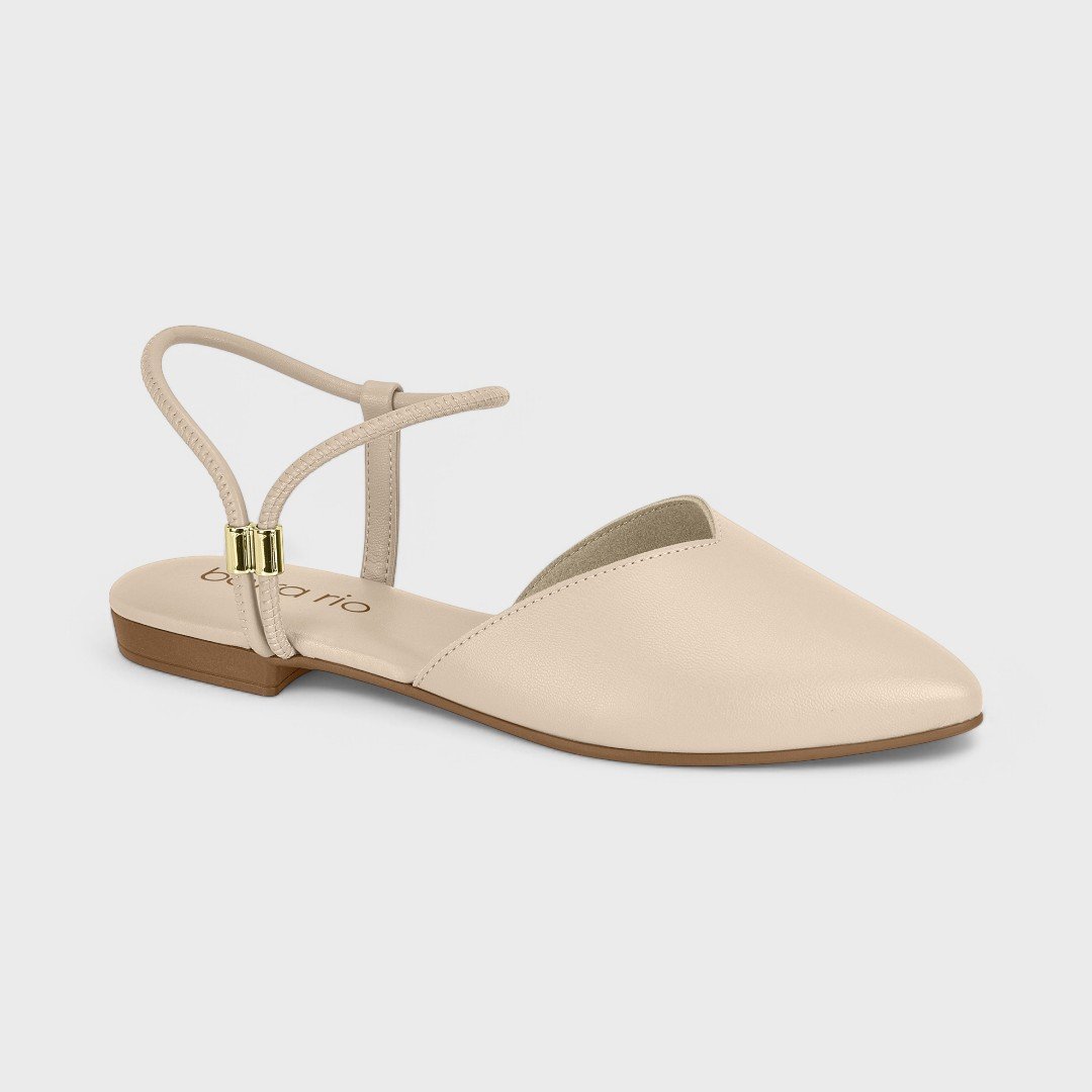 Sapatilha Beira Rio Feminina Creme 2