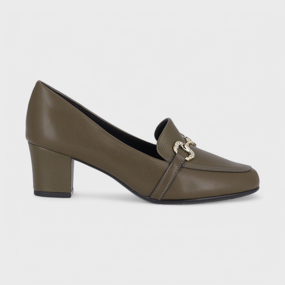 Sapato Piccadilly Feminino Militar