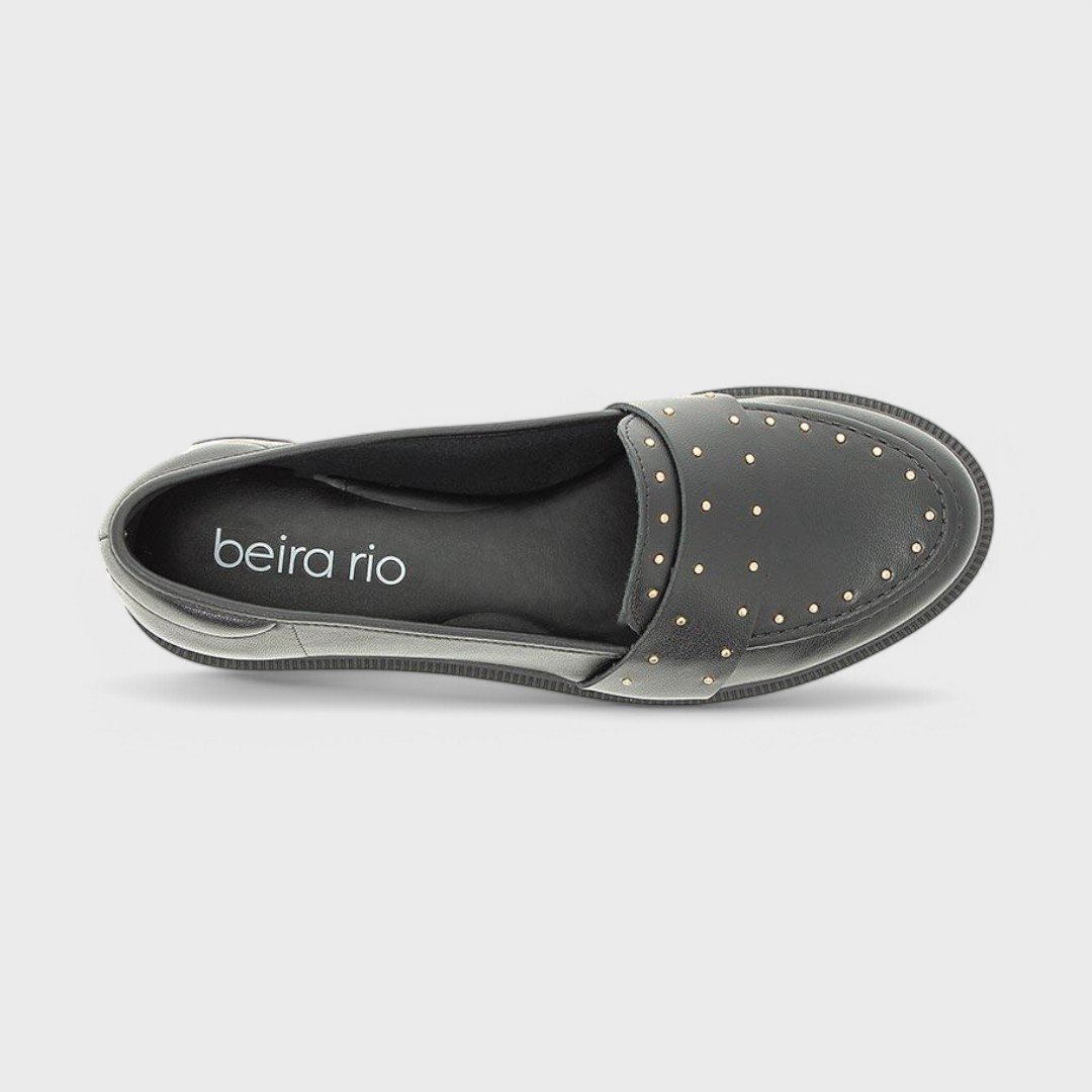 Sapato Loafer Beira Rio Feminino Preto 3