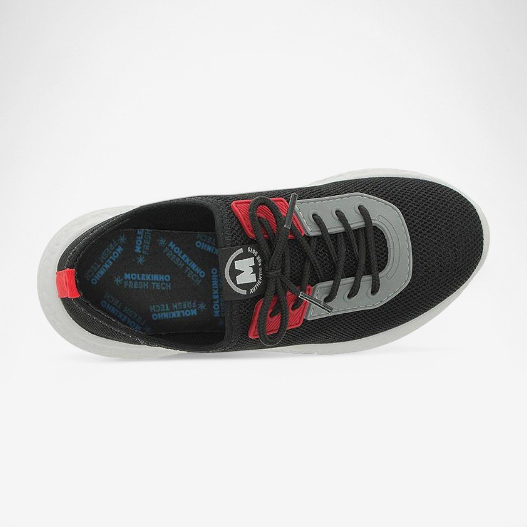 Tênis Molekinho Masculino Infantil Preto 5