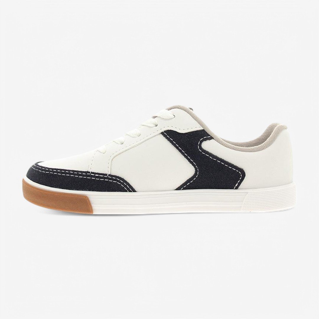 Tênis Casual Molekinho Masculino Infantil Branco/Marinho 2