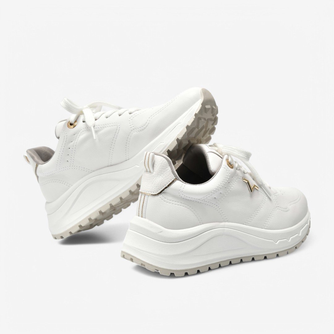 Tênis Via Marte Casual Feminino Branco 4