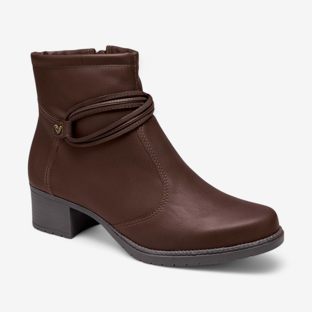 Bota Mississipi Cano Curto Feminino Marrom 6
