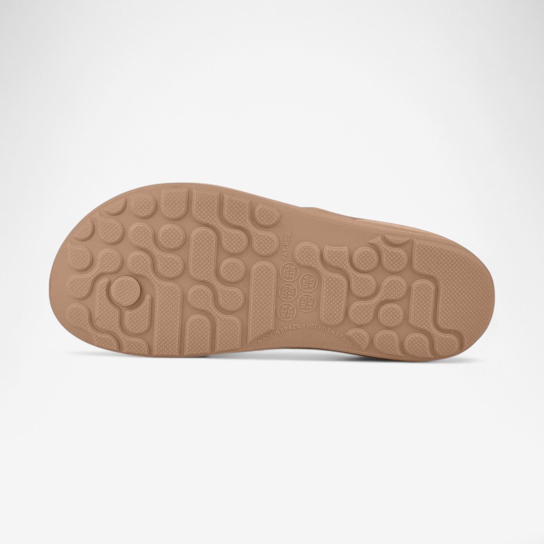 Chinelo Boa Onda Lilly Feminino Canela 3