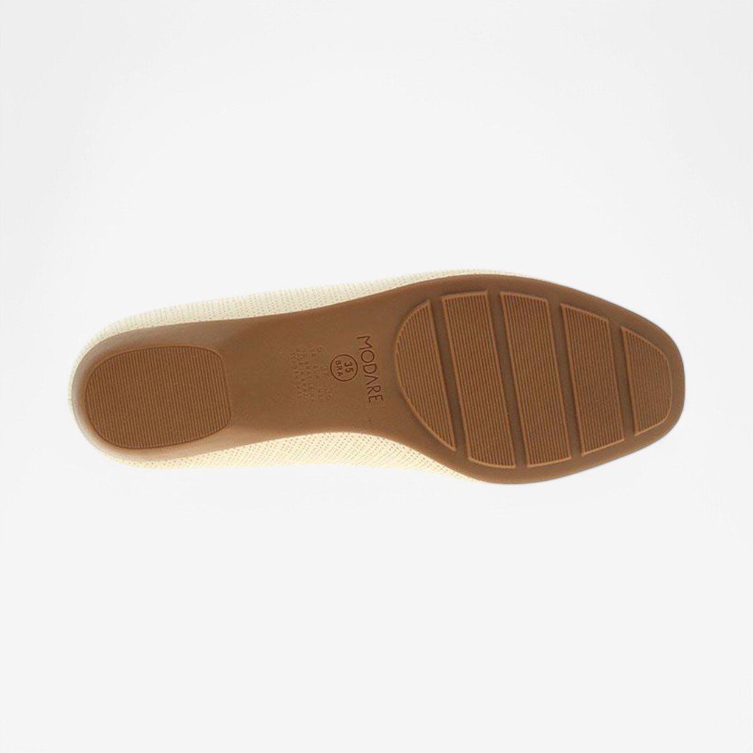Mocassim Modare Feminino 7016.461 Creme 6