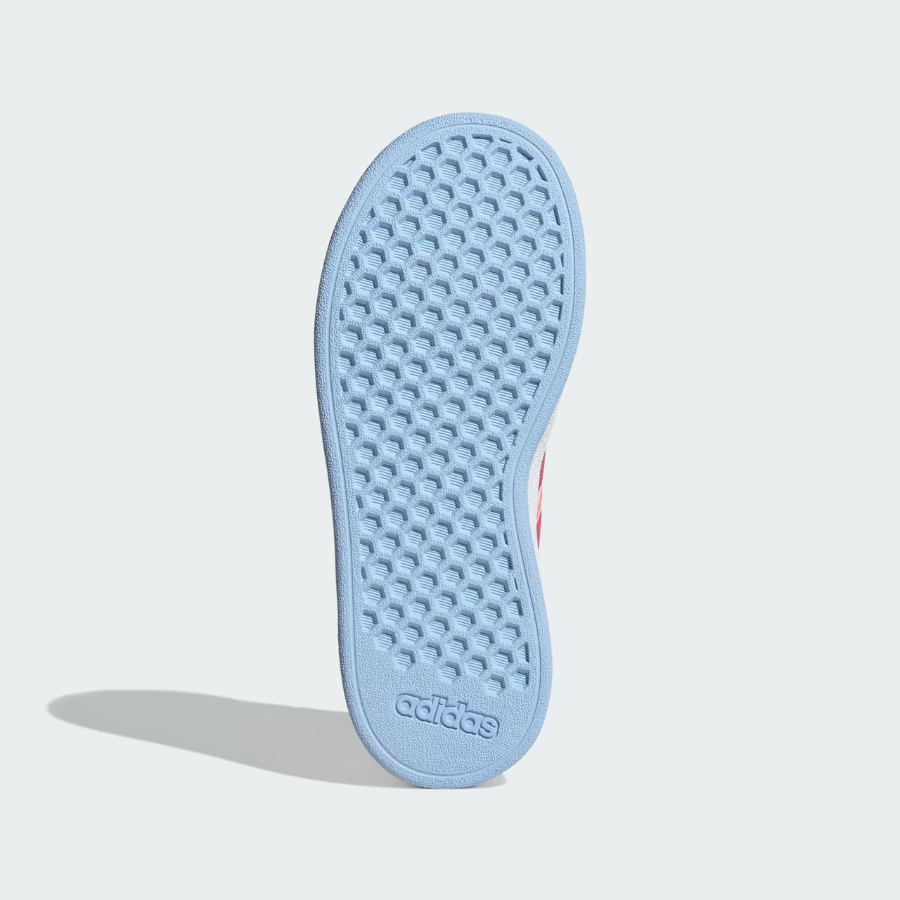 Tênis Adidas Grand Court Infantil Branco/Pink 4