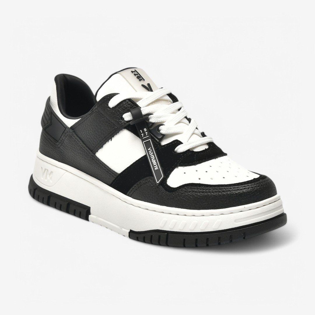 Tênis Via Marte Casual Feminino Preto/Milk 3