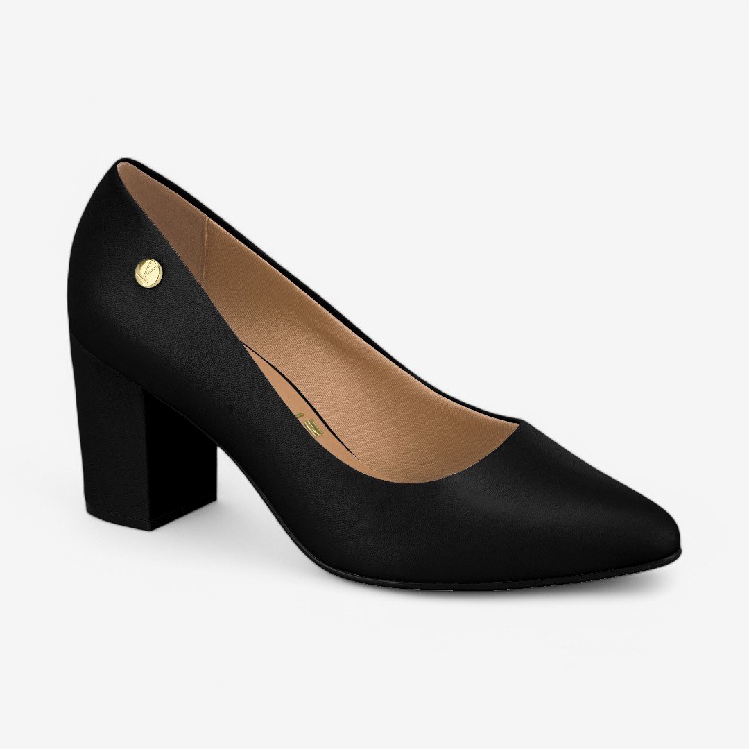 Sapato Scarpin Vizzano Feminino Preto 1