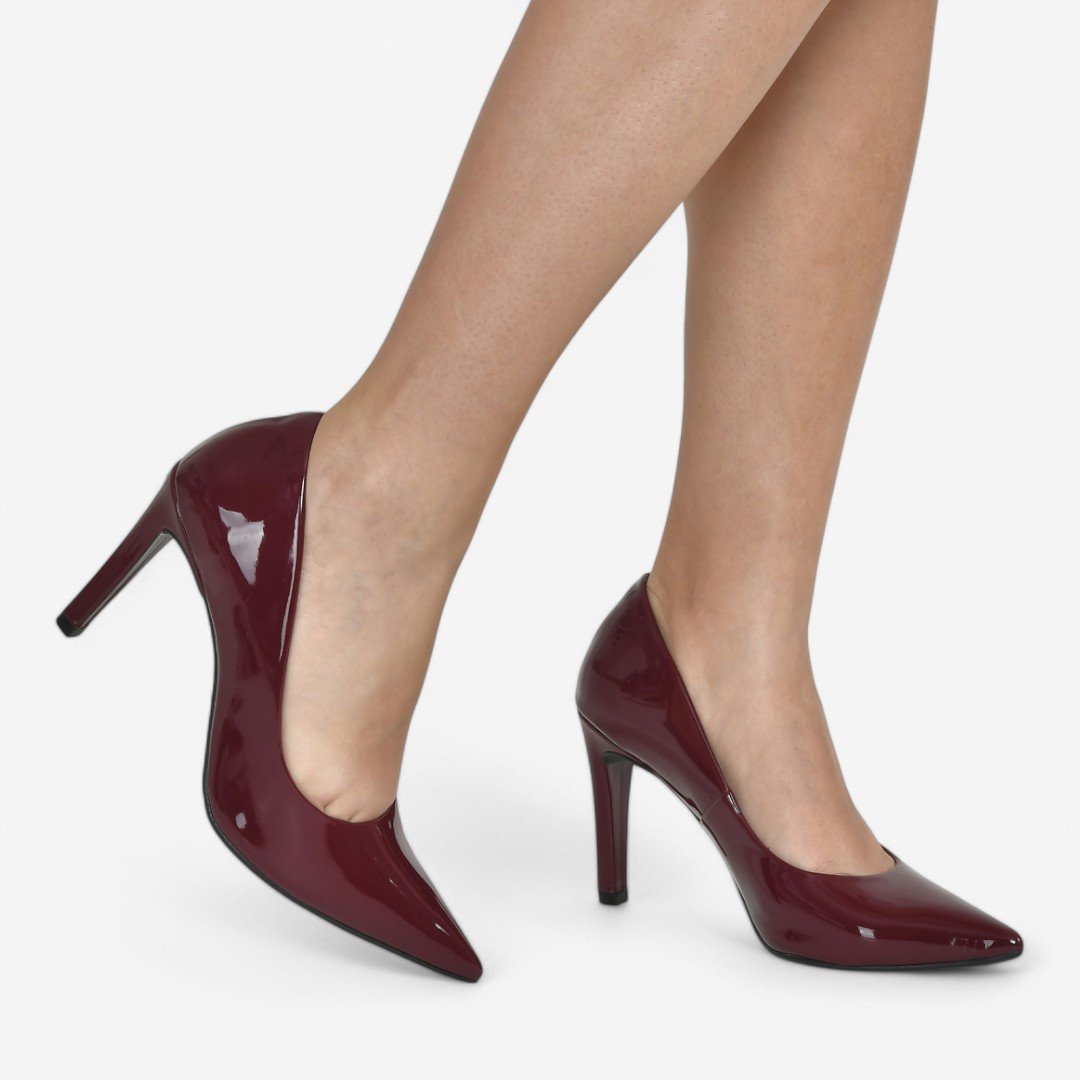 Sapato Scarpin Via Marte Feminino Cherry 5