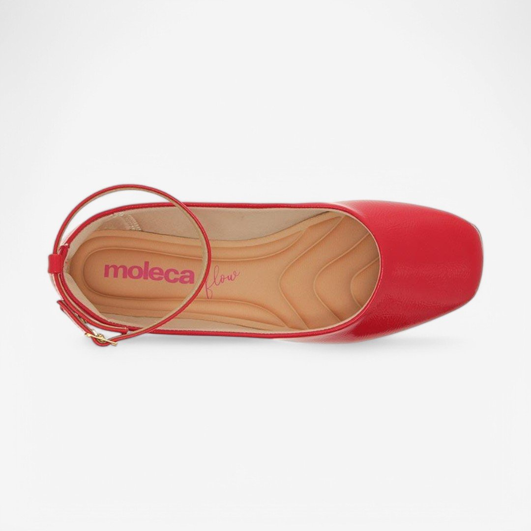 Sapatilha Moleca Feminina Vermelho 6