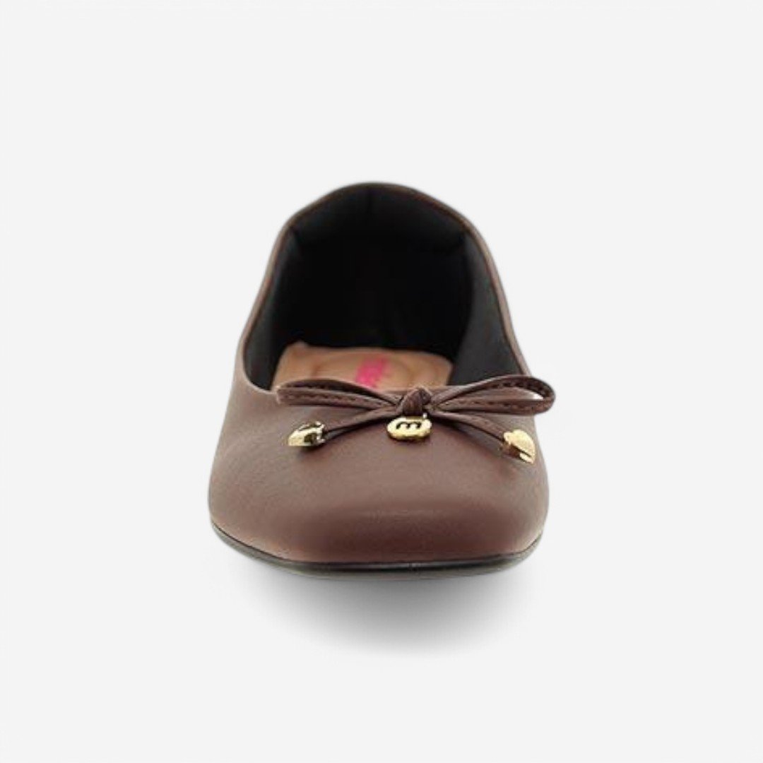 Sapatilha Moleca Feminina Chocolate 3