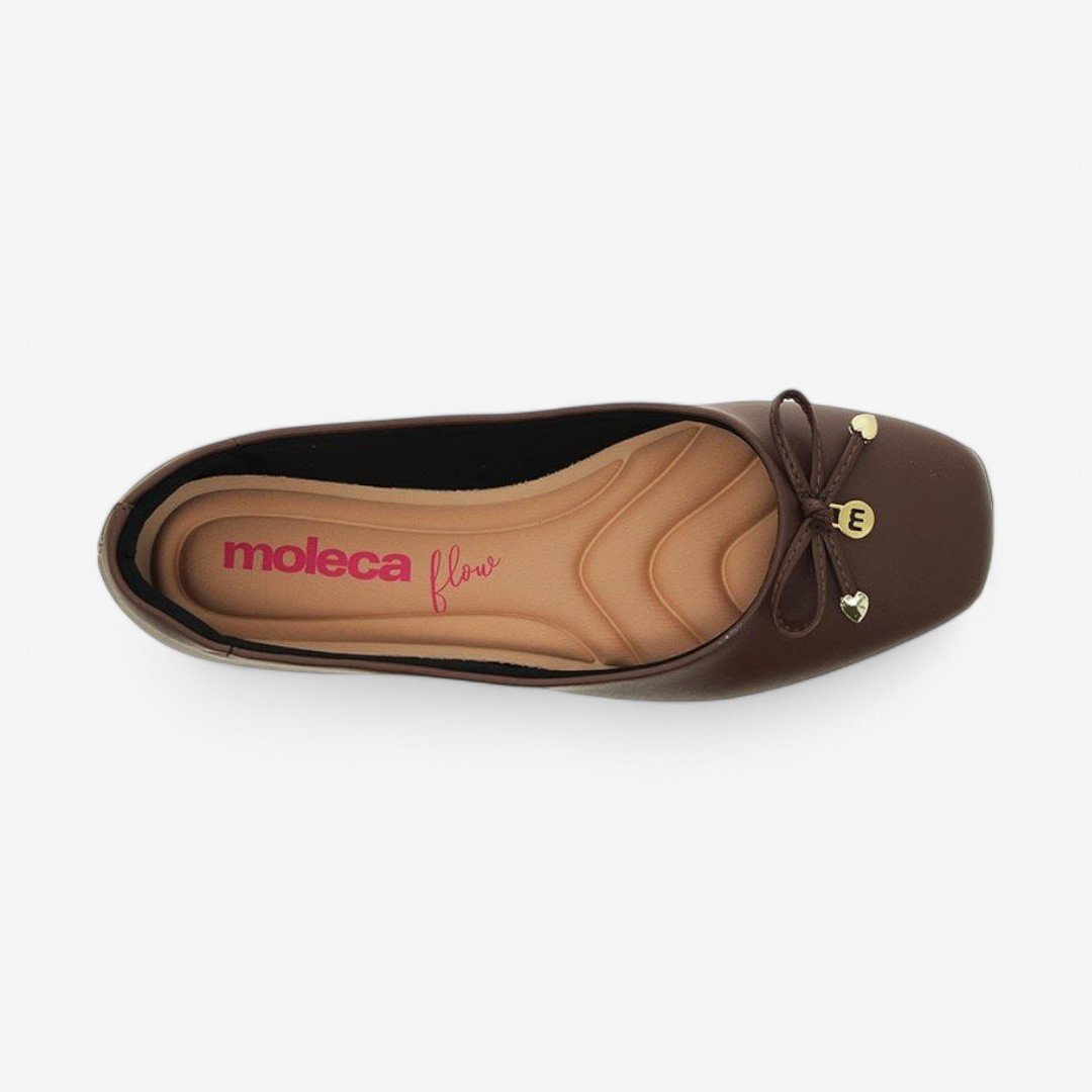 Sapatilha Moleca Feminina Chocolate 6